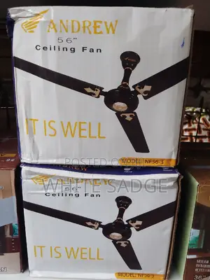 Andrew 56" Long Blade Ceiling Fan