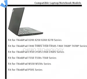 Lenovo Thinkpad Battery X240 X250 X260 X270 Series