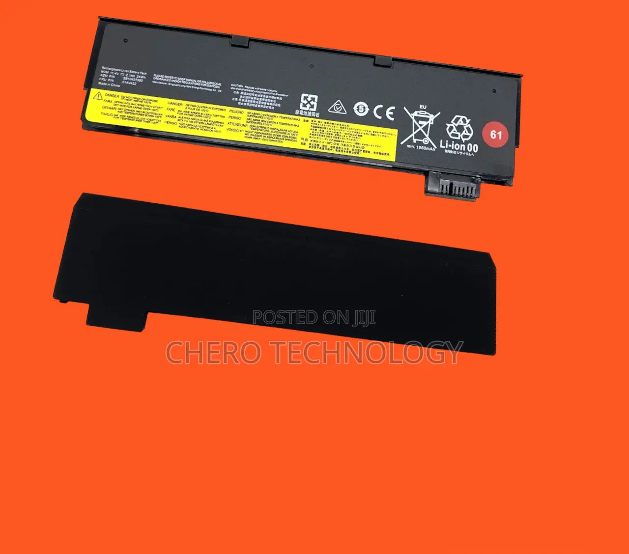 Lenovo Thinkpad Battery T470 T570 T480 T580 Tp25 Series