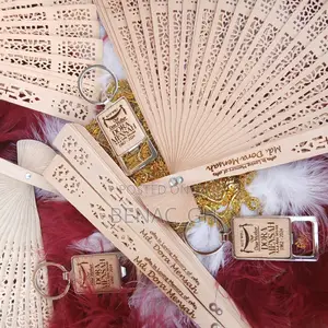 Wooden Hand Fans (With Branding) as Souvenirs