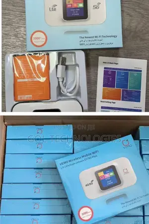 Wireless Mobile Wifi Pro 4G Mifi With LCD Screen