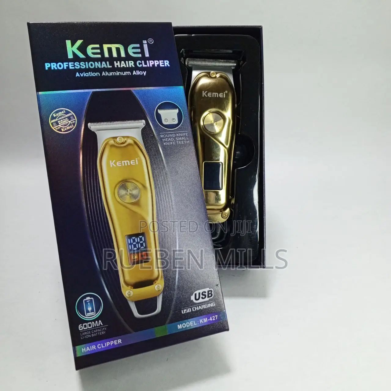 Professional Kemei Skin Machine Hair Clipper Beard Trimmer