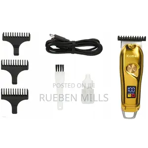 Professional Kemei Skin Machine Hair Clipper Beard Trimmer