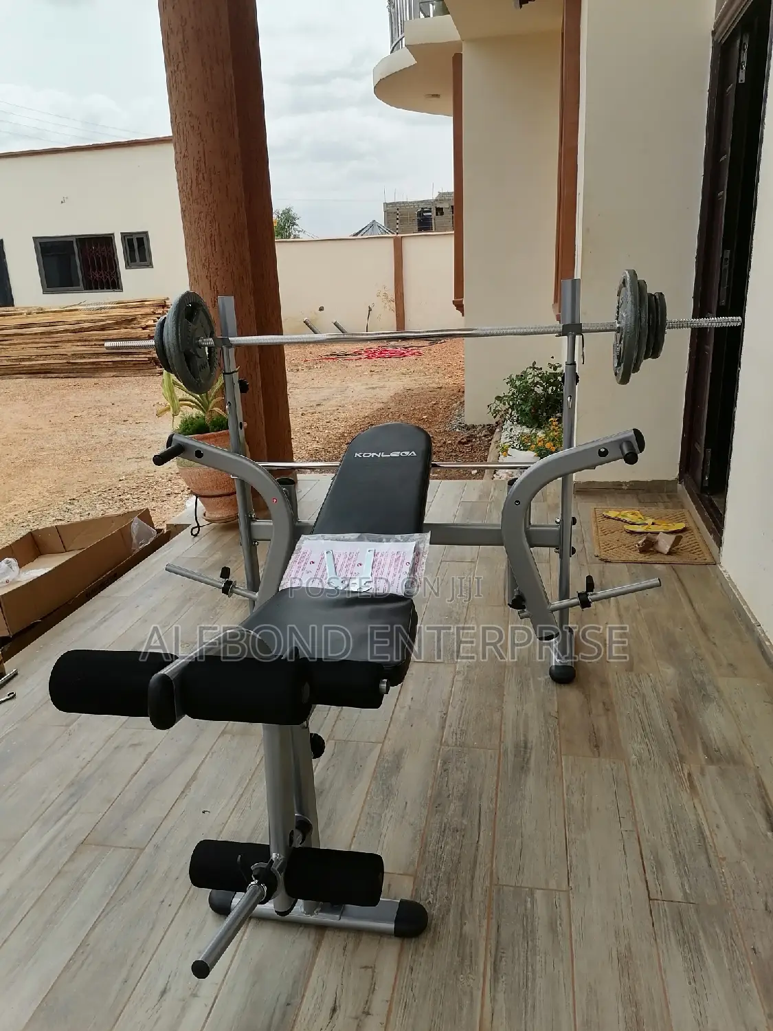 Ksmile Multifunction Bench Press With 50kg Weight