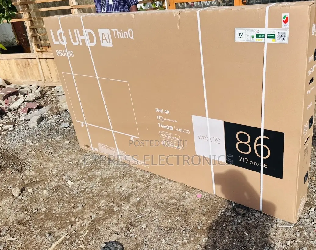 Durable Slim UHD Smart Glossy 86”UR8000 Tv 
