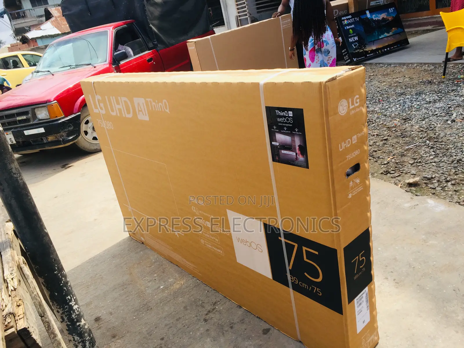 Available Now Slim Lg UHD Smart 75”Ur8000