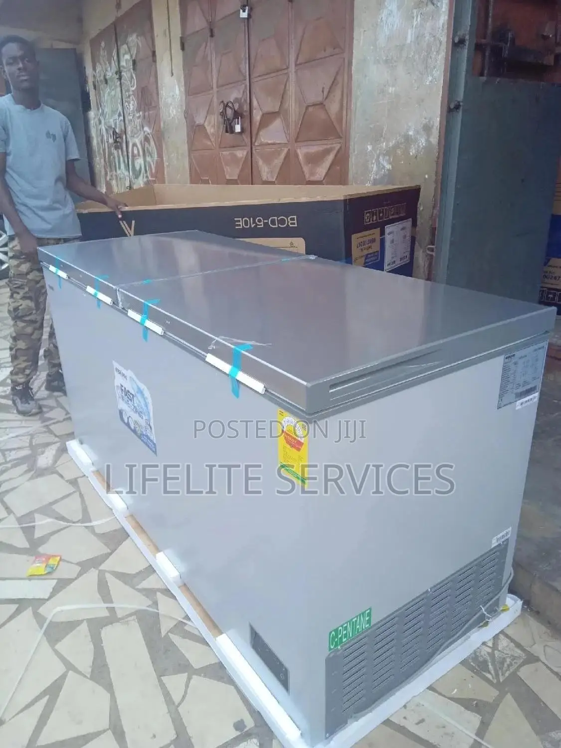2 Doors Chest Freezer > Bruhm 508lts Super Chilling