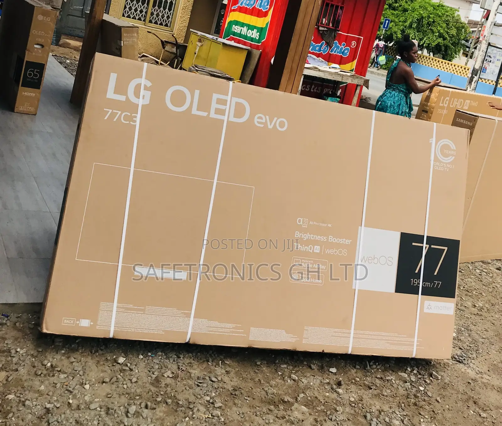 Smart OLED Crystal UHD LG 77 Inches Glossy C3 Tv