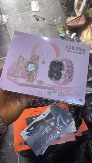3 In 1; Smart Watch, Earpod, Phone And More Accessories
