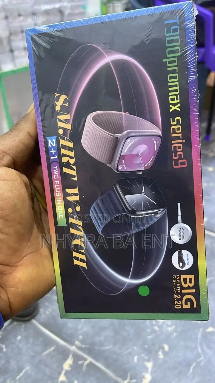 3 In 1; Smart Watch, Earpod, Phone And More Accessories