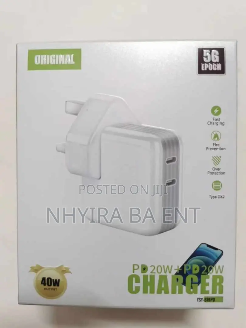 Original Chargers Available; Type C, iPhone, and Android