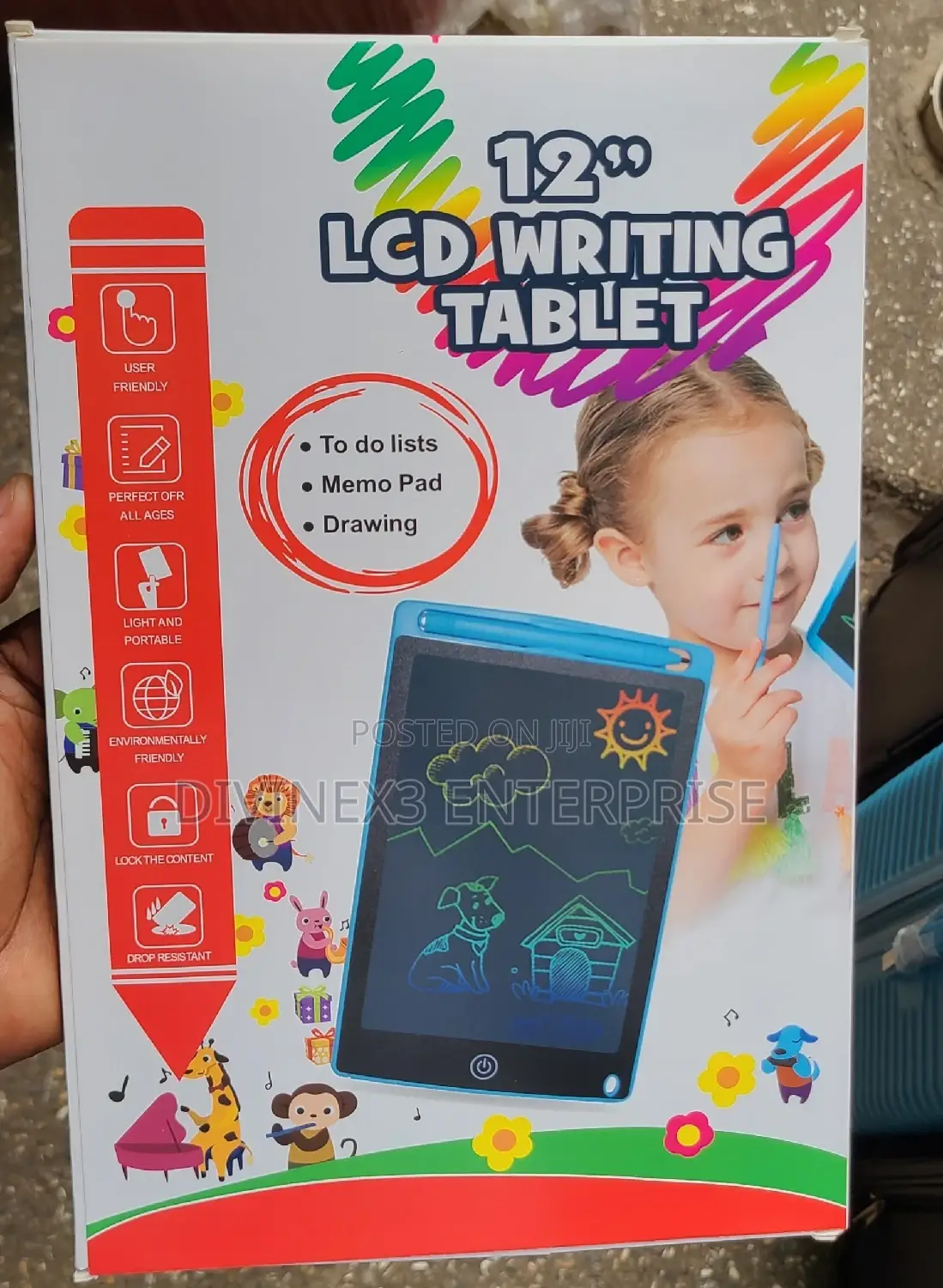 12" LCD Kids Writing Tablet