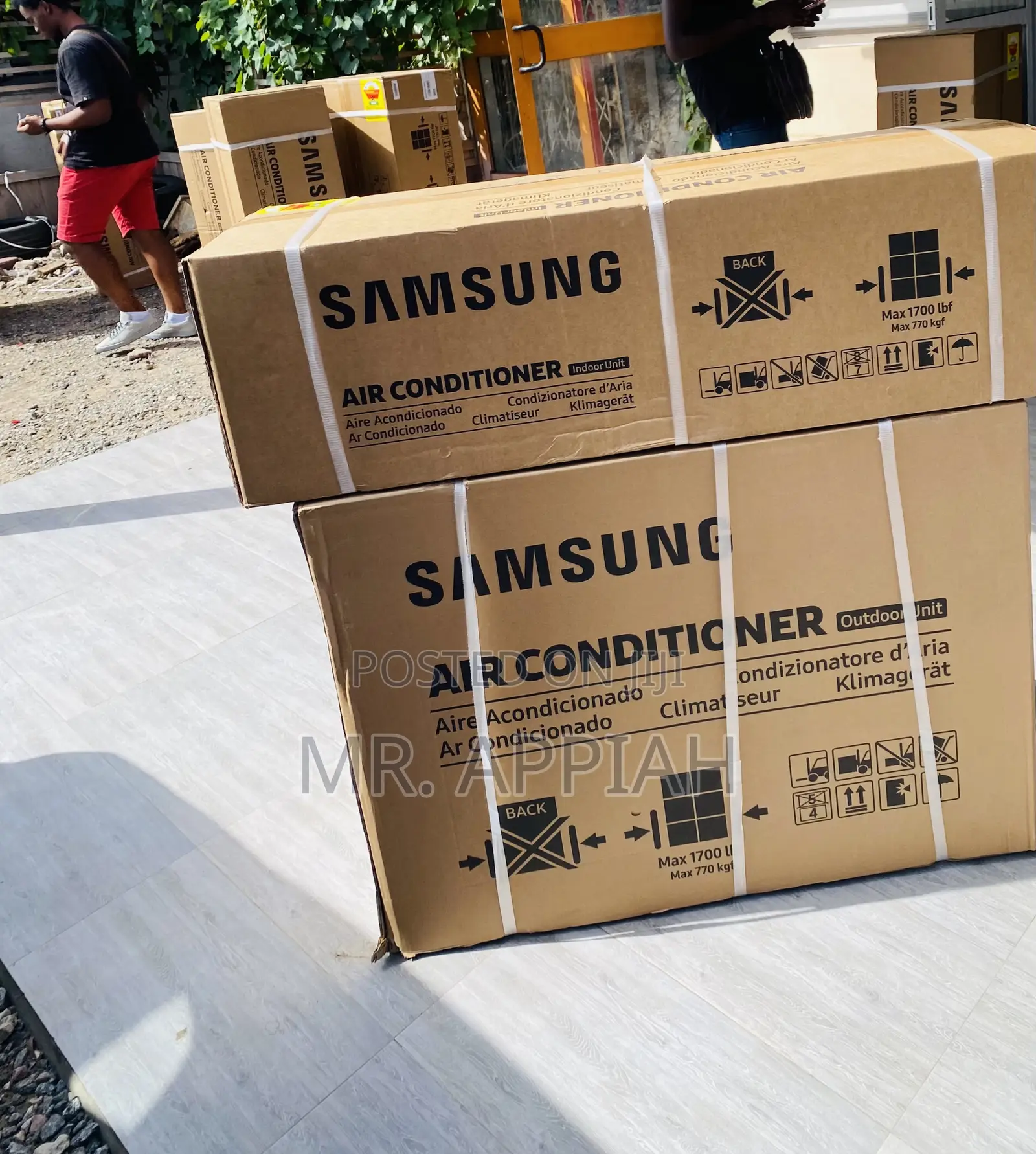 Quality Samsung R410 Split 2.5hp Electric Ac(White).