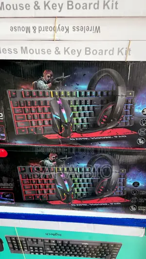 Wireless 4in1 Gaming Keyboard Combo