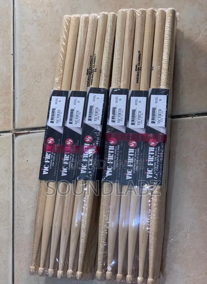 Vic Firth 5A Drumsticks (1pack) - 12pieces