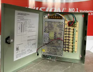 10ah CCTV Power Supply With Fuse (9CH Outlet)