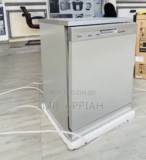 Midea 12 Plates Dishwasher Full Board (WQP12-5203)Gray.