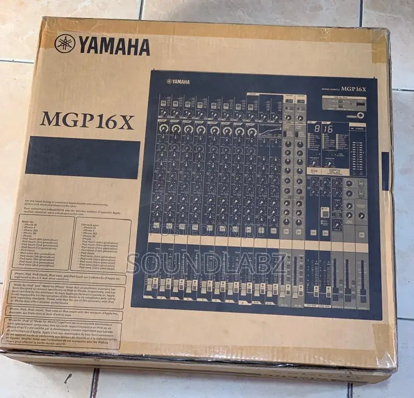 Yamaha Mgp16x Professional Compact Mixer