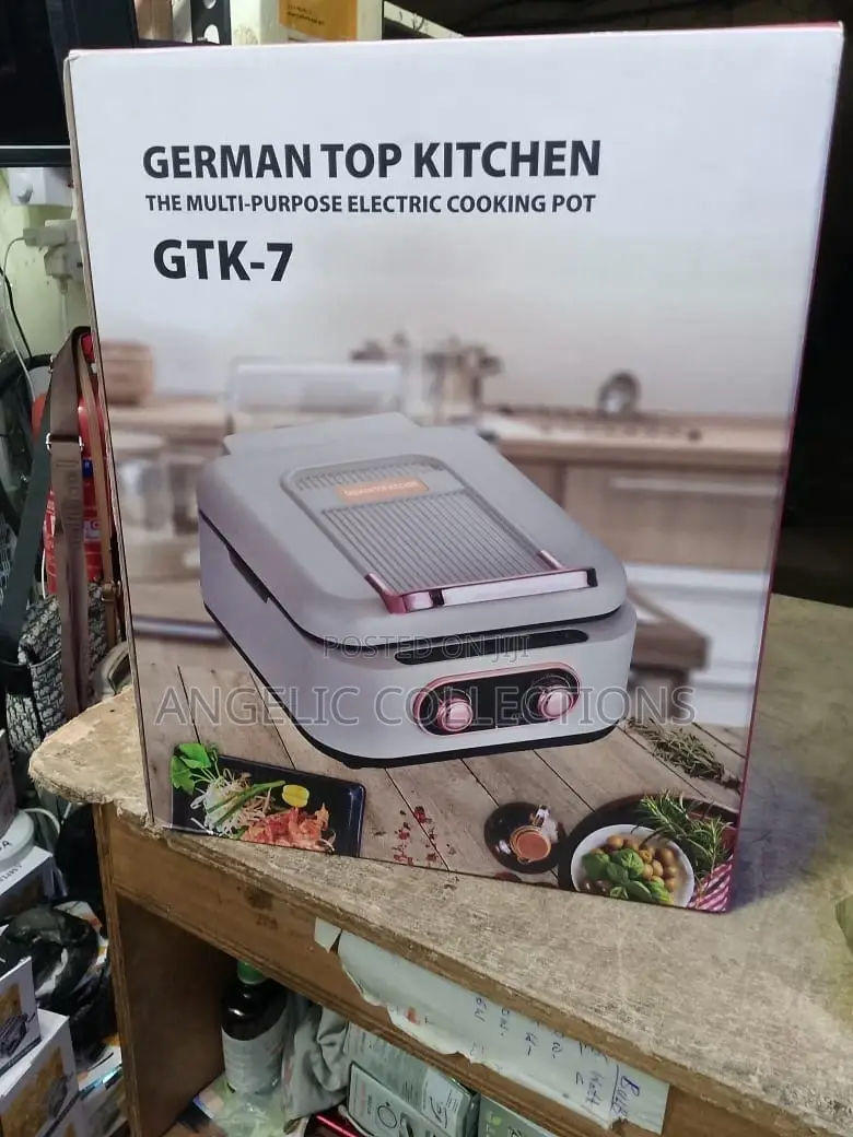 German Top Kitchen Electric Cooking Pot 4L
