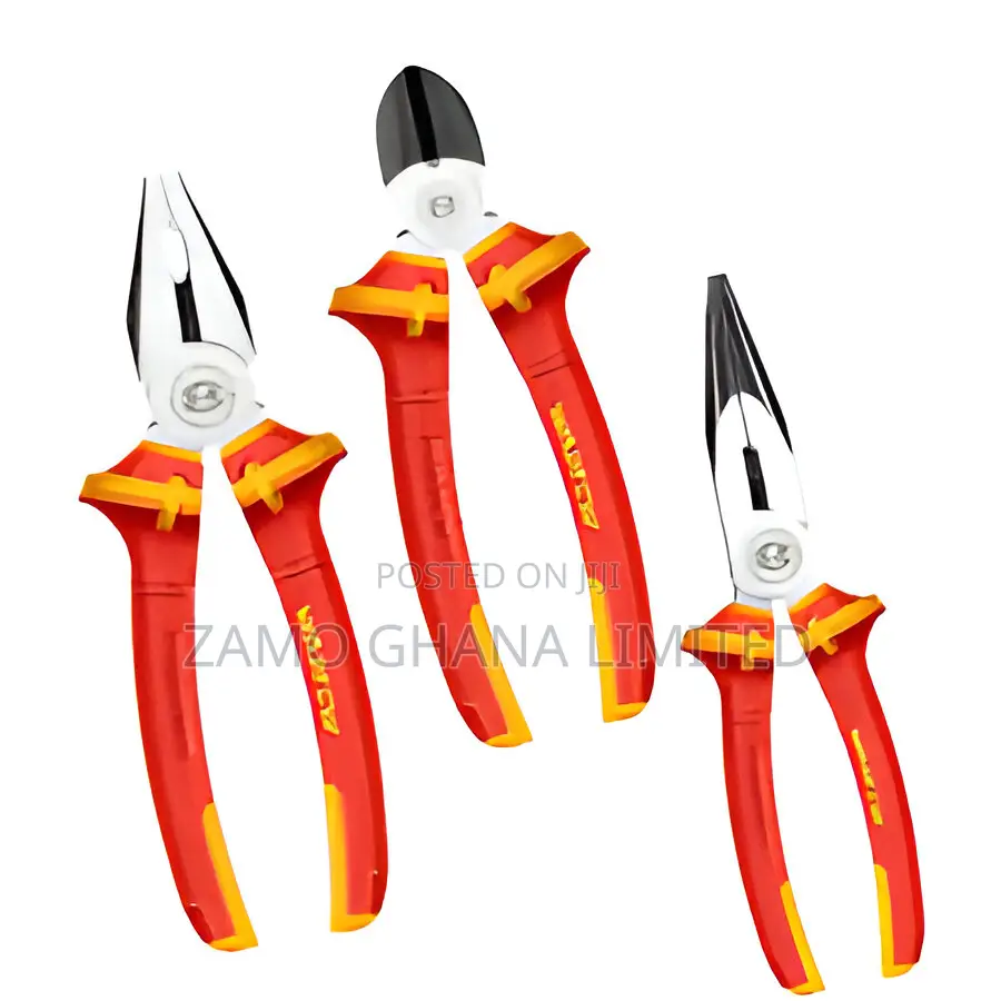 3 PCS Insulated Pliers Set - Wps0633