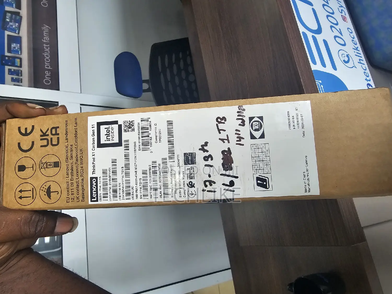 New Laptop Lenovo ThinkPad X1 Carbon 16GB Intel Core I7 SSD 1T