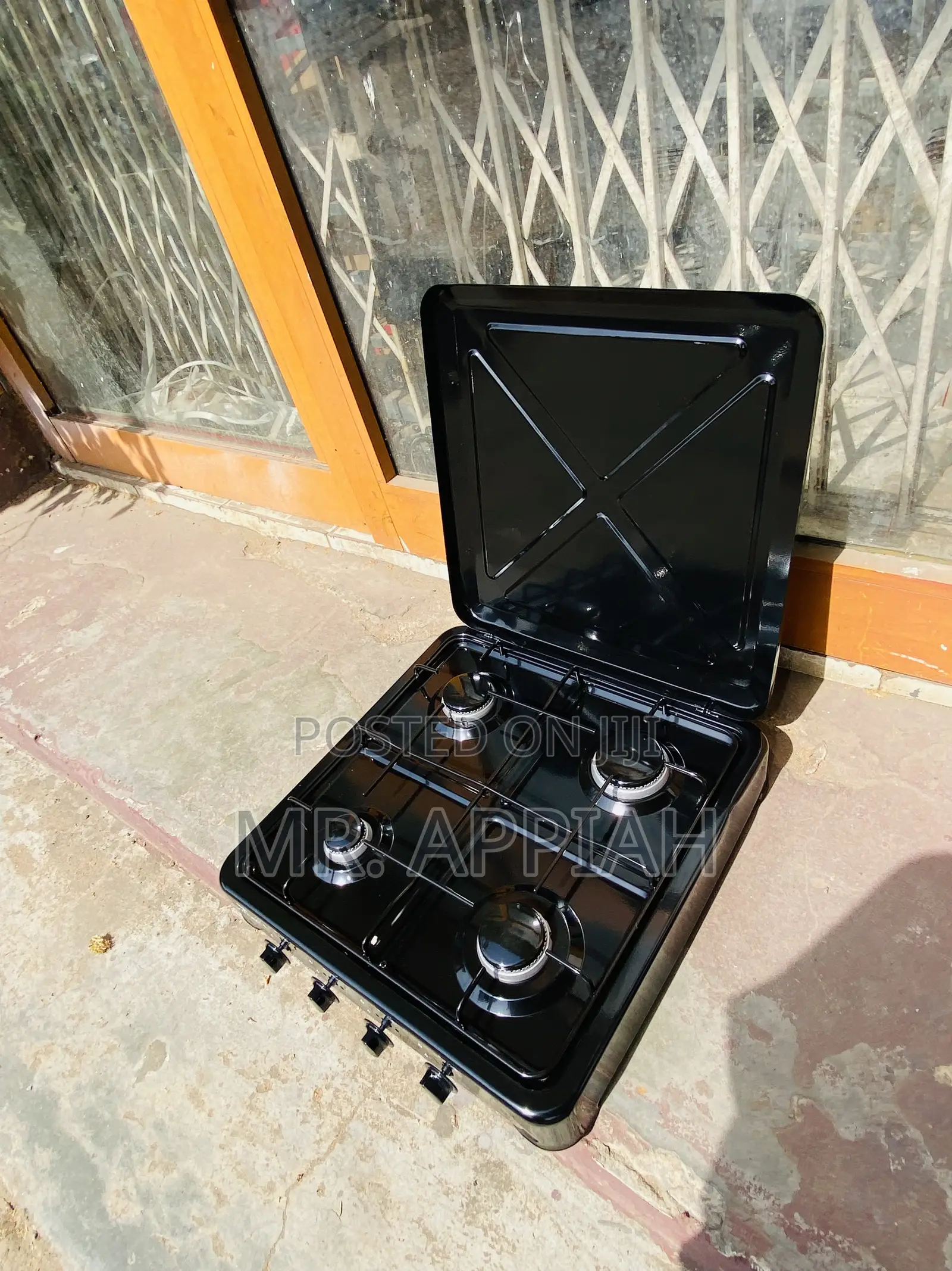 Purchase Affordable Yucel 4 Gas Burner With Oven(Black)