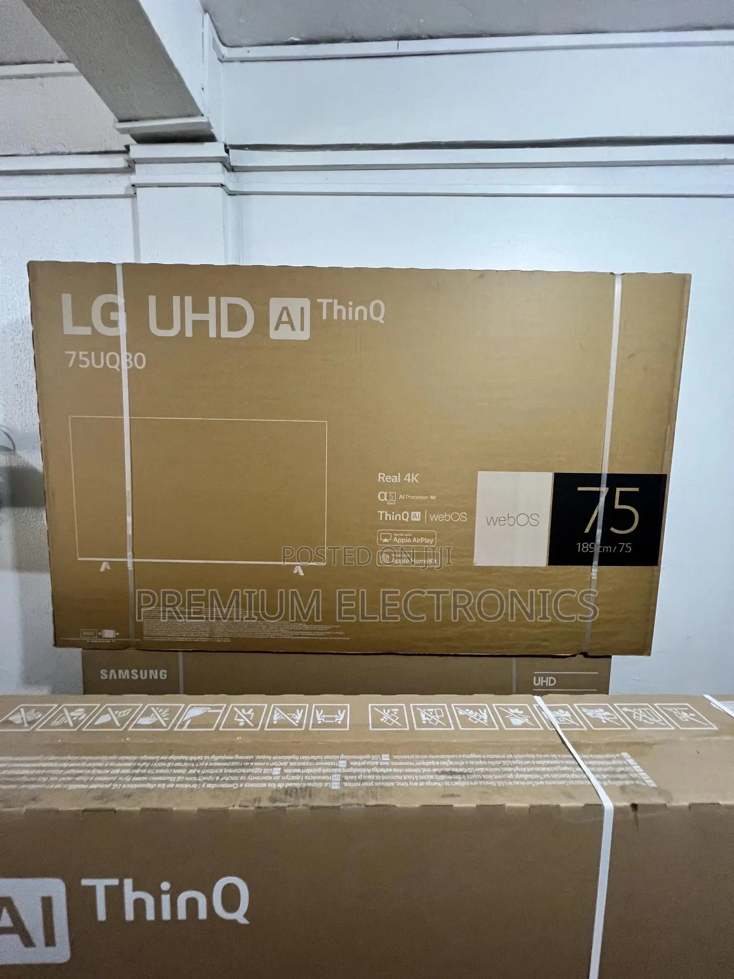Discover the Power of Smart LG 75" Webos 75UQ80 UHD Thinq