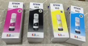 Original Epson Ecotank 103 Ink All Colors