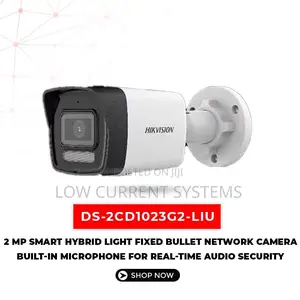 Hikvision 2mp Smart Hybrid Ip Bullet Network Camera Audio
