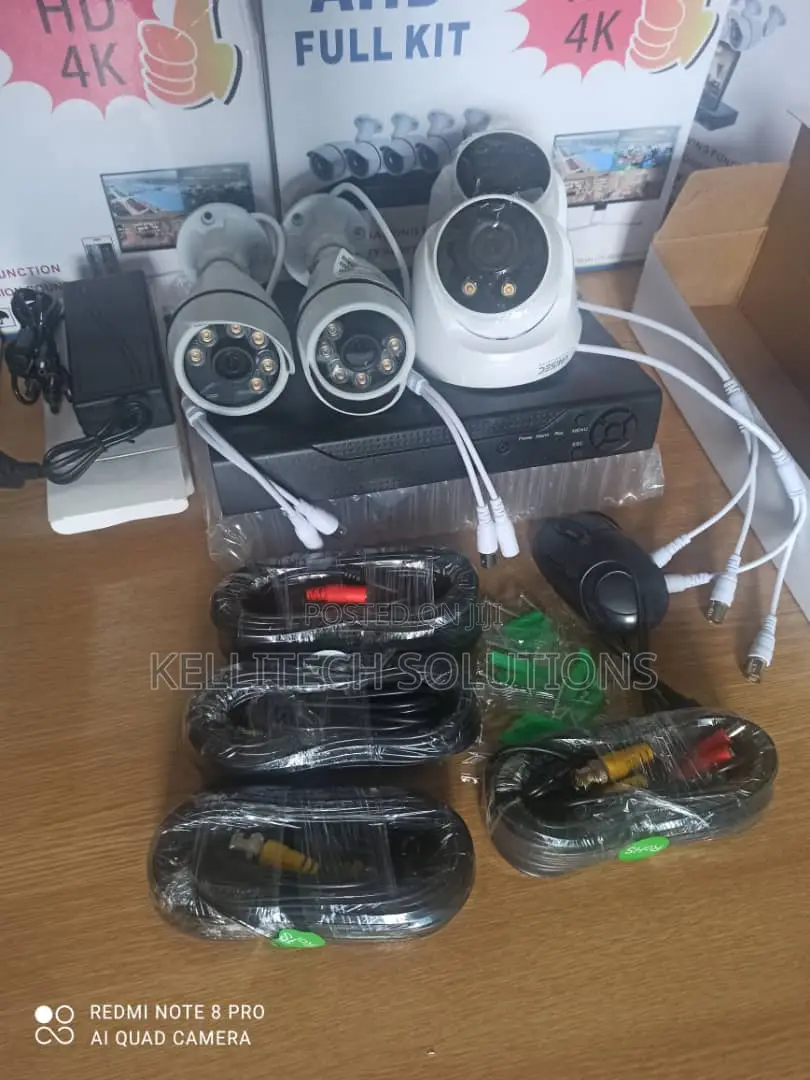 4-Channel Full HD DVR CCTV Kits, 1080p