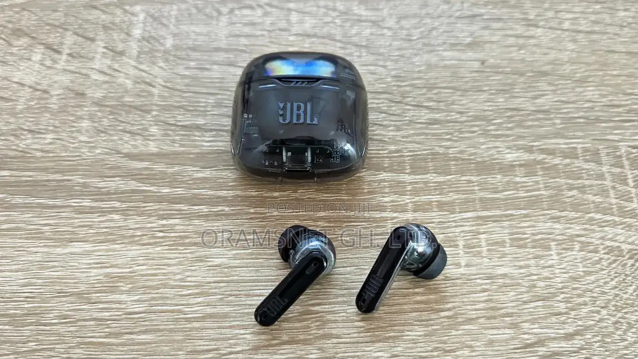 JBL TUNE FLEX ( Black Transparent)