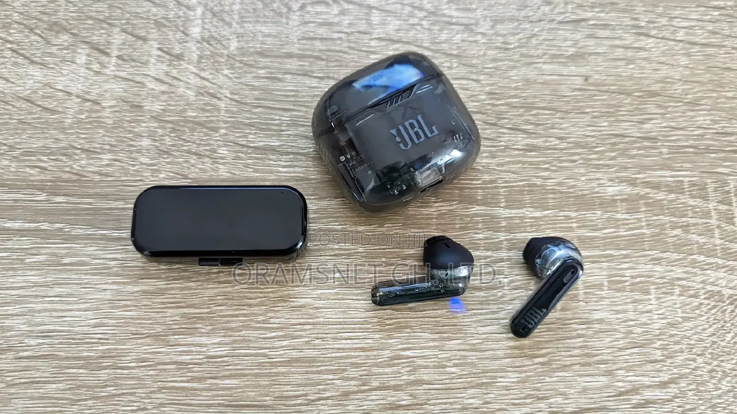 JBL TUNE FLEX ( Black Transparent)