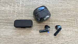 JBL TUNE FLEX ( Black Transparent)