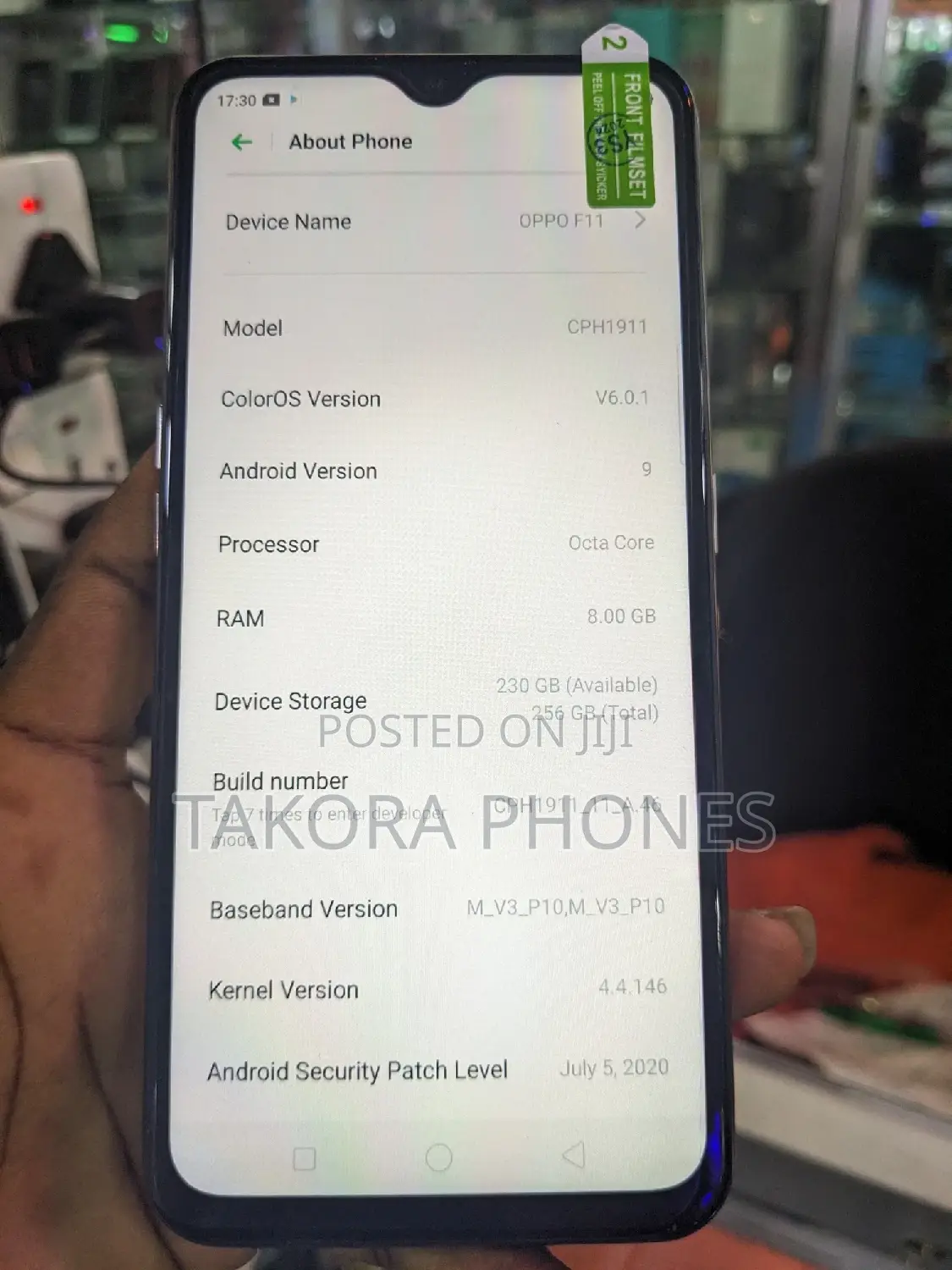 Oppo F11 256 GB Silver