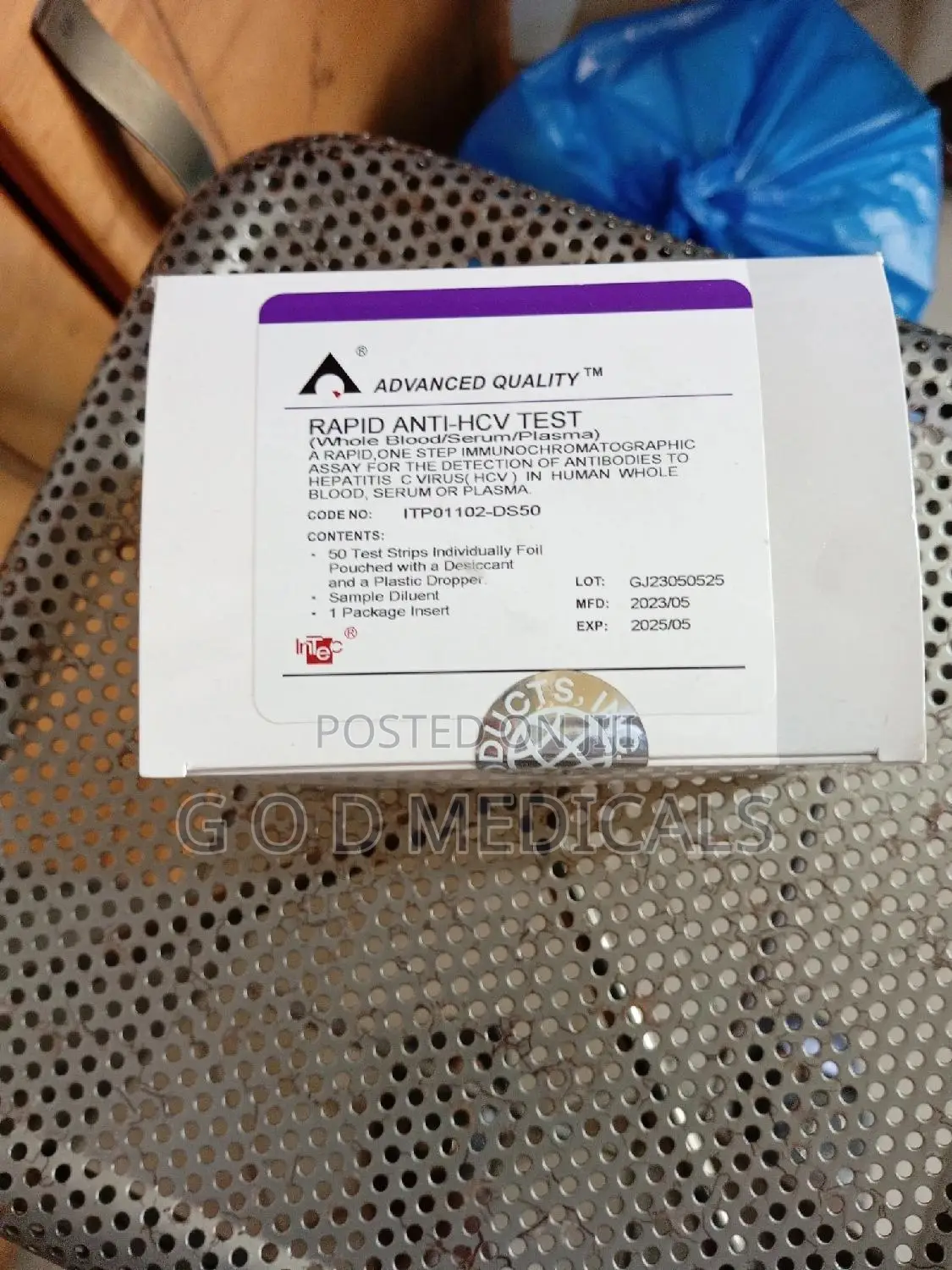 Hepatitis C Test Strips Anti HCV Test