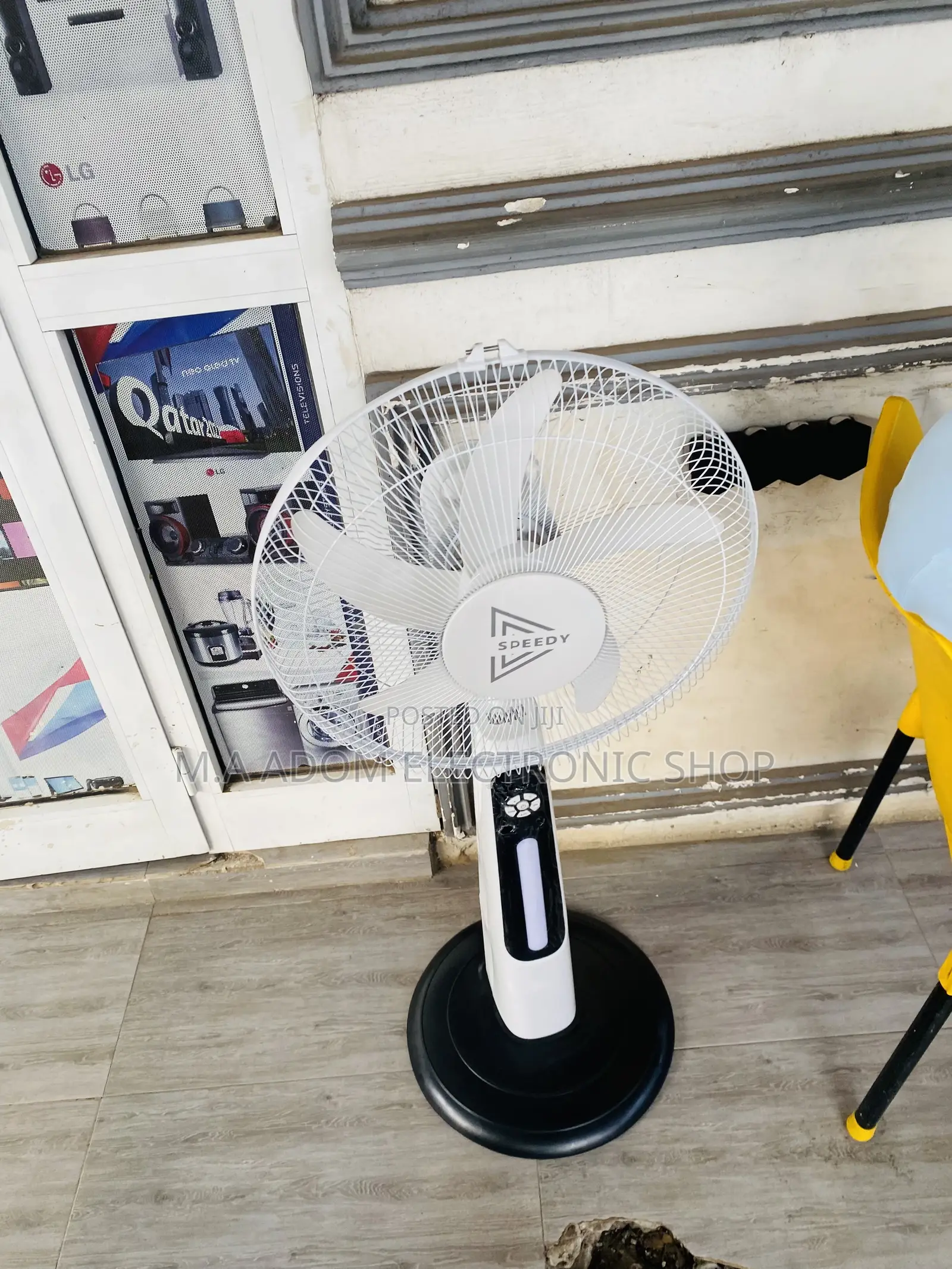 Energy Sufficient Speedy Rechargeable Electric Fan.