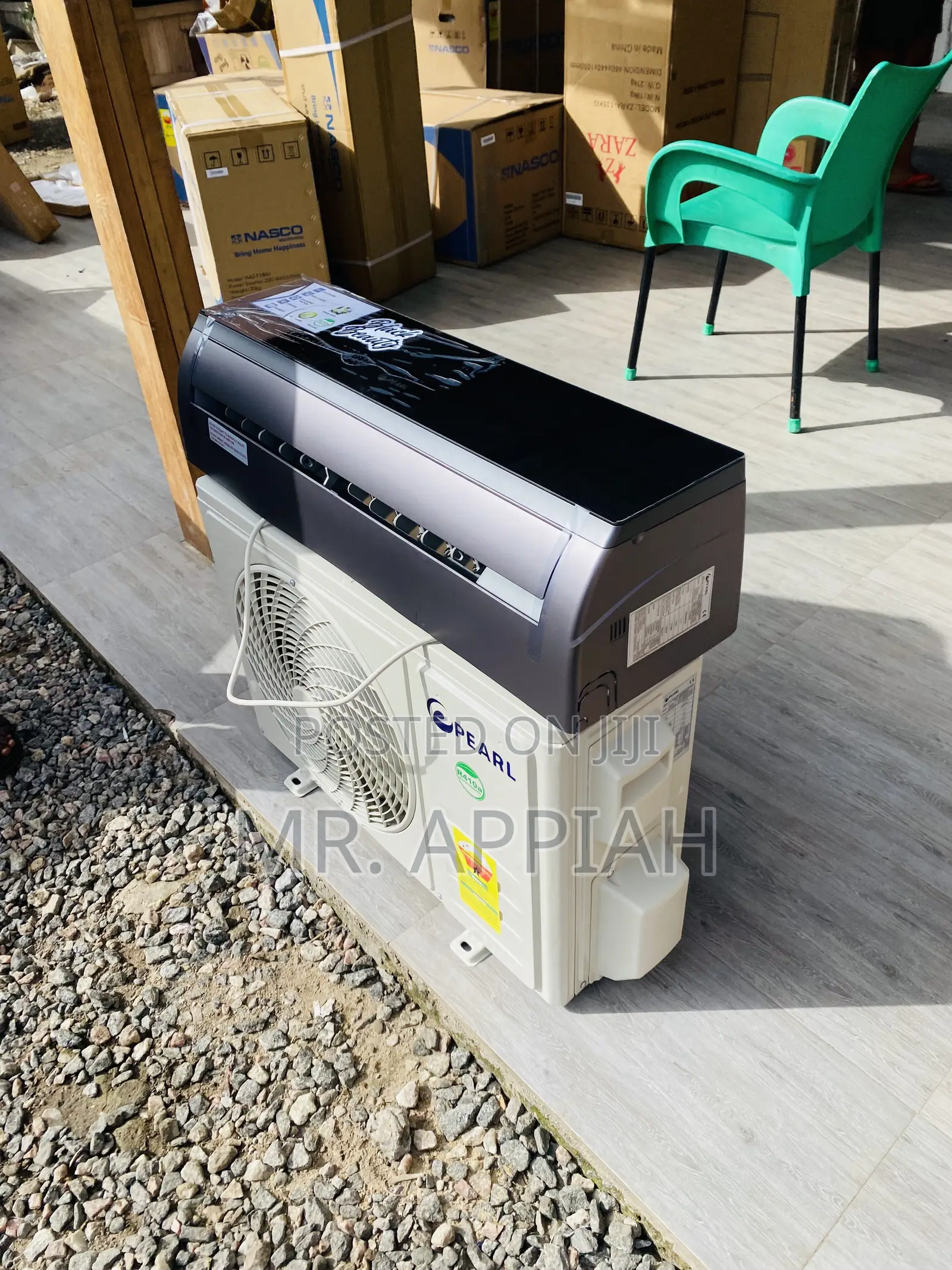 R410 Split Type Pearl 2.5hp Air Conditioner(Black).