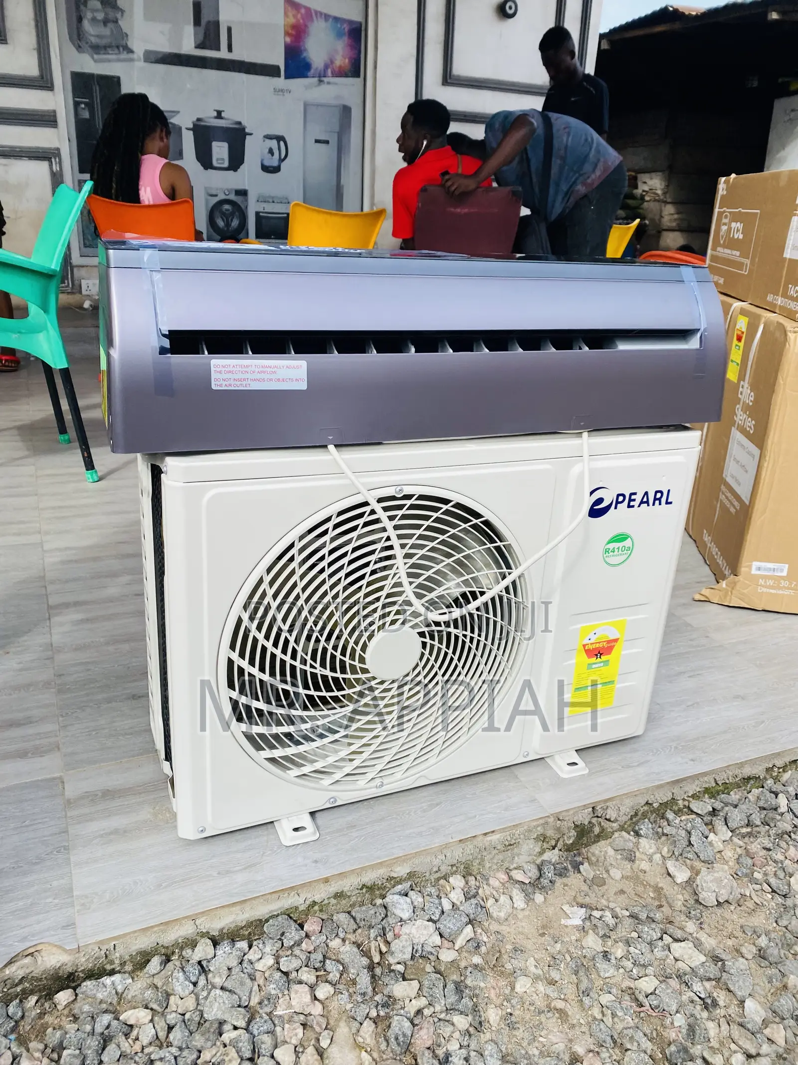 Latest Pearl 2.0hp R410 Split Air Conditioner(Black).
