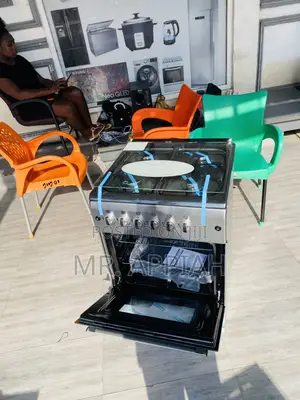 Stainless Steel 60x60 Newlight Ions Auto Ignition Cooker.