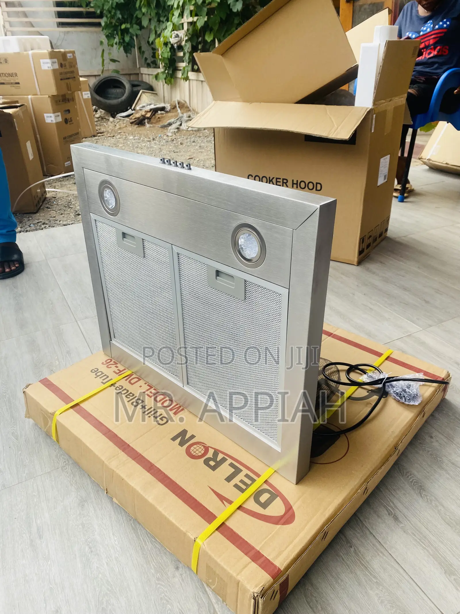 Midea 60cm Cooker Hood| Stainless Steel [60M21]Electric .