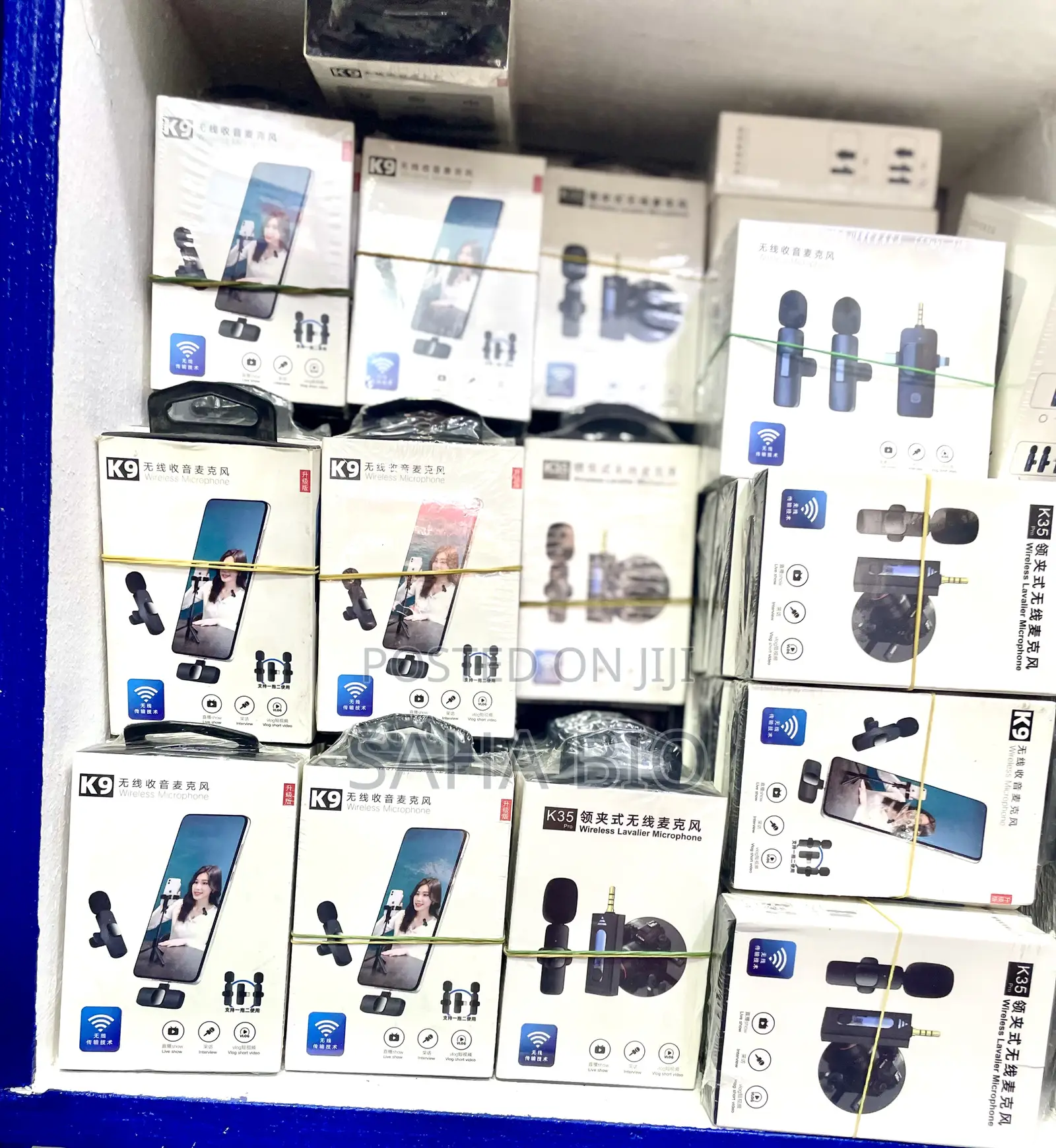 Wireless Lavalier Microphone Double