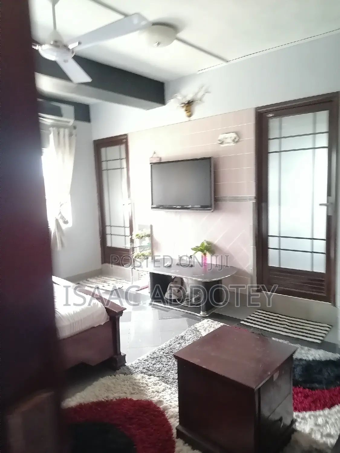 Furnished 1bdrm Apartment in Sakumono Estate, Baatsona Total for rent