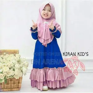 Kids Abaya Muslim Outfits for Kiids Modest Wear