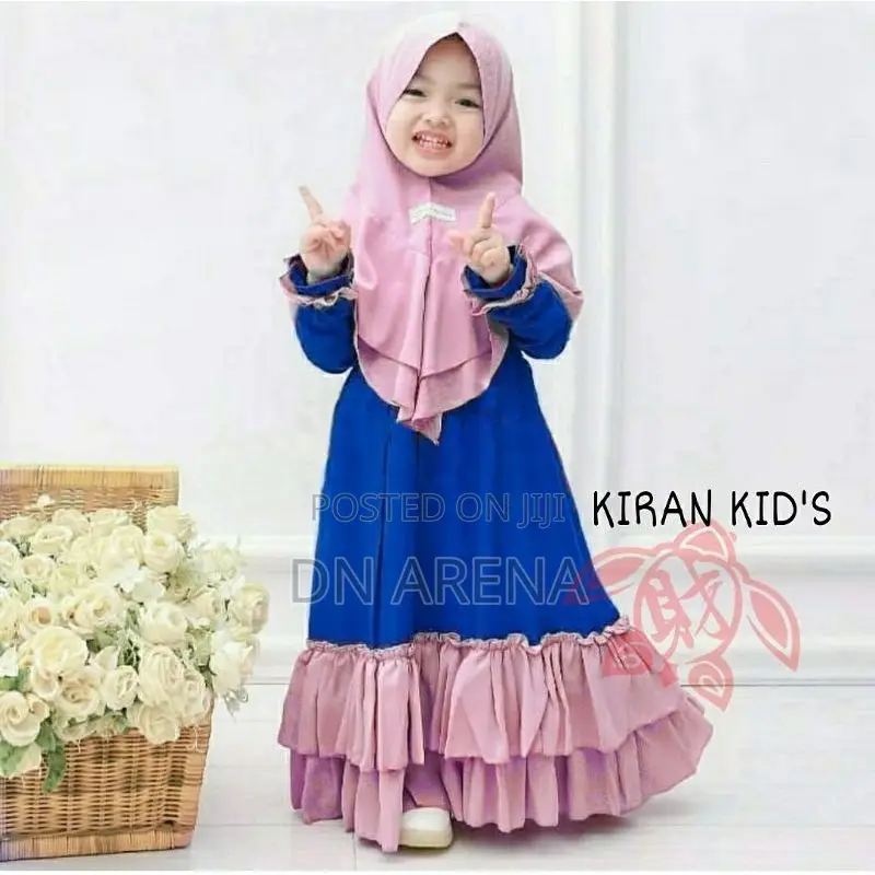 Kids Abaya Muslim Outfits for Kiids Modest Wear
