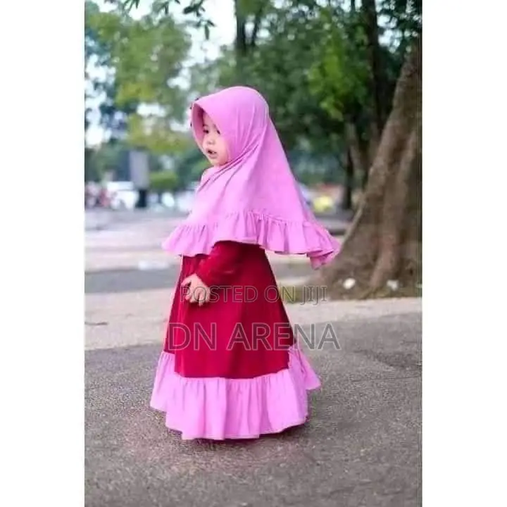 Kids Abaya Muslim Outfits for Kiids Modest Wear