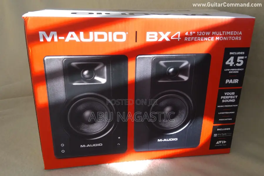 M Audio BX4 Studio Monitor 4.5"