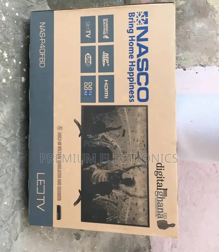 Nasco Delivering Innovation | 40" FHD LED Digital Sat TV