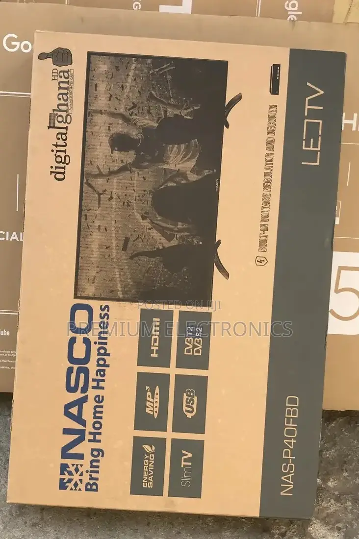 Experience the Joy of Nasco 40" HDTV Digital Satellite