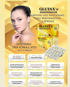 Photo - Glutax 90000000gs Crystal Life Whitening Cell Rejuvenation