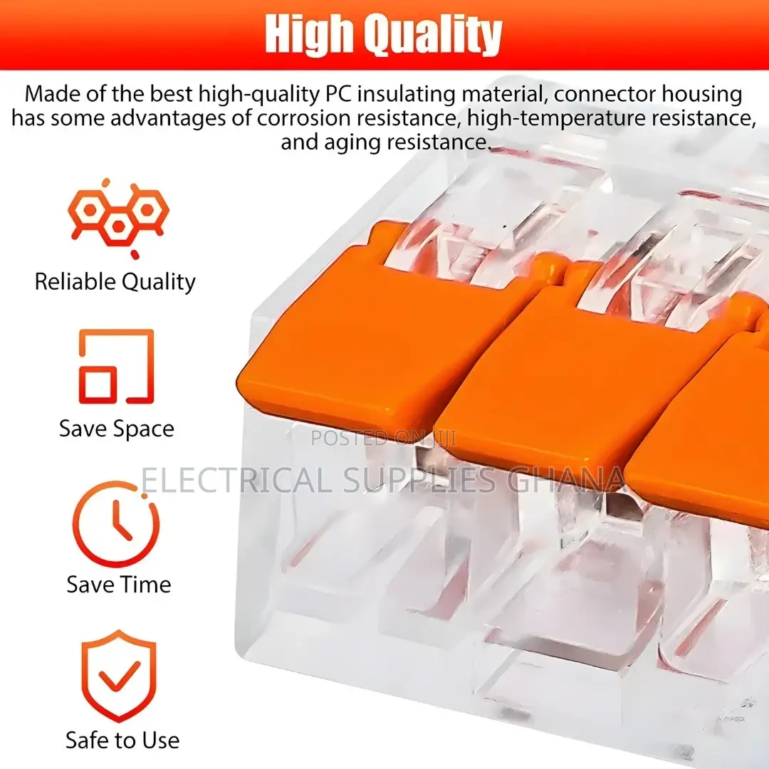 Quick Wire Connector for Fast Electrical Cable Joining